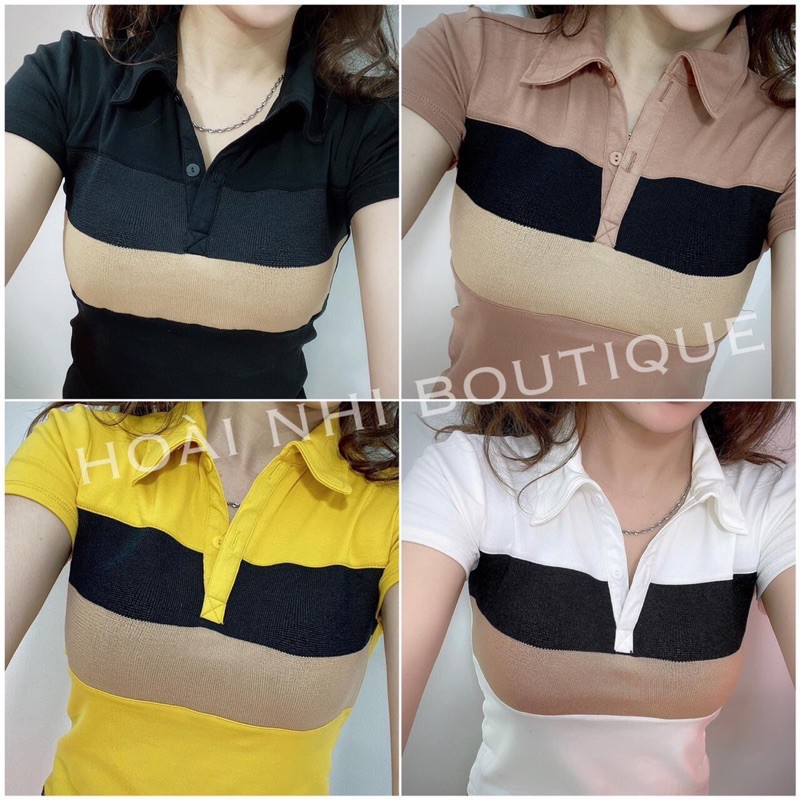 ÁO SƠ MI TAY NGẮN 2 SỌC