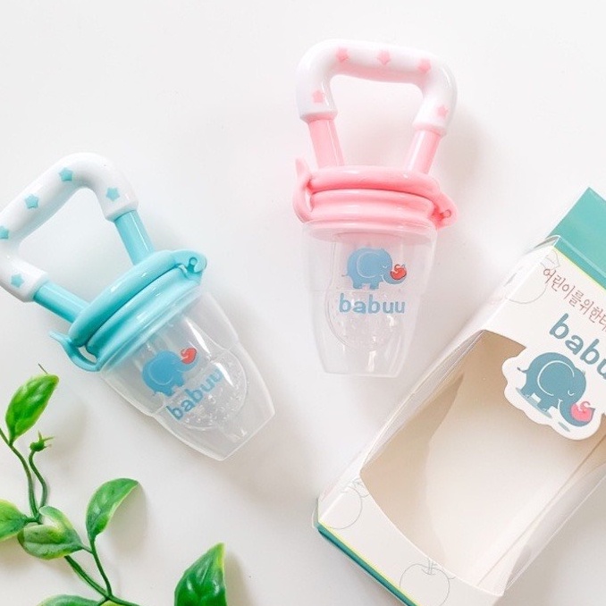 Túi nhai ăn dặm cho bé Babuu cao cấp
