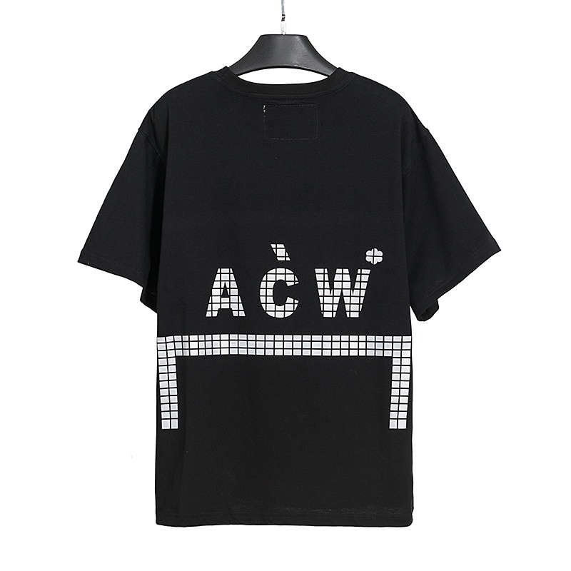 ▧✷Áo Thun Cotton Tay Ngắn Cổ Tròn Dáng Rộng In Hình A COLD WALL Thời Trang 2022 Cho Nam Và Nữ