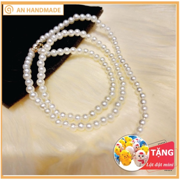 Dây đeo khẩu trang ngọc trai Hàn Quốc
