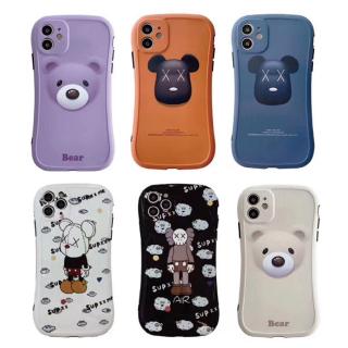 Ốp điện thoại từ silicon mềm màu kẹo họa tiết hoạt hình cho iPhone 11 Pro Max SE 2020 7 7P 8P 8 plus x xr xs max