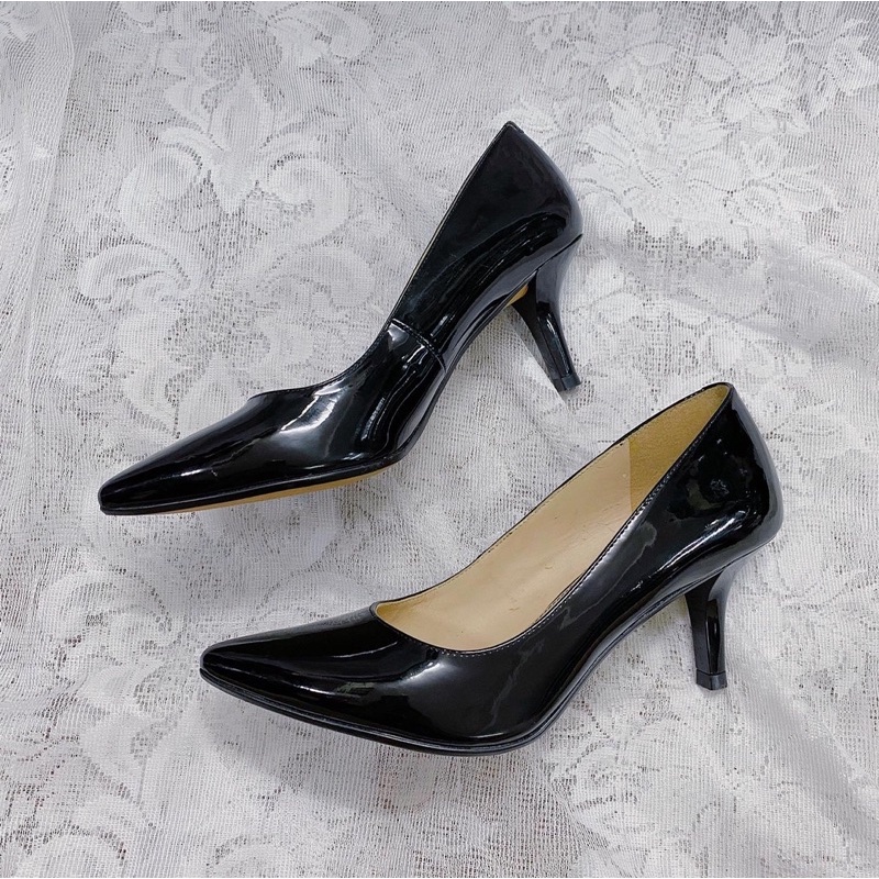 Giày da cao gót 2hand