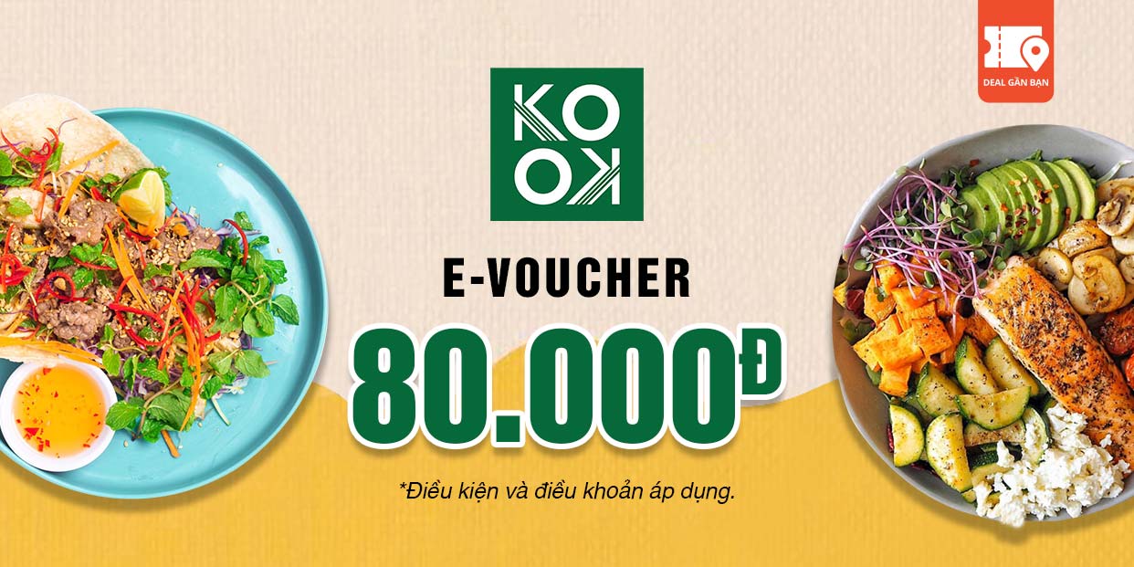 E-Voucher 80.000đ tại Kokogreen Đà Nẵng