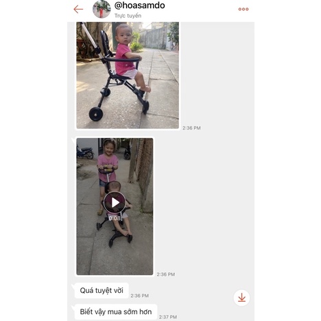 Xe đẩy gấp gọn 520 - xe đẩy đảo chiều cho bé