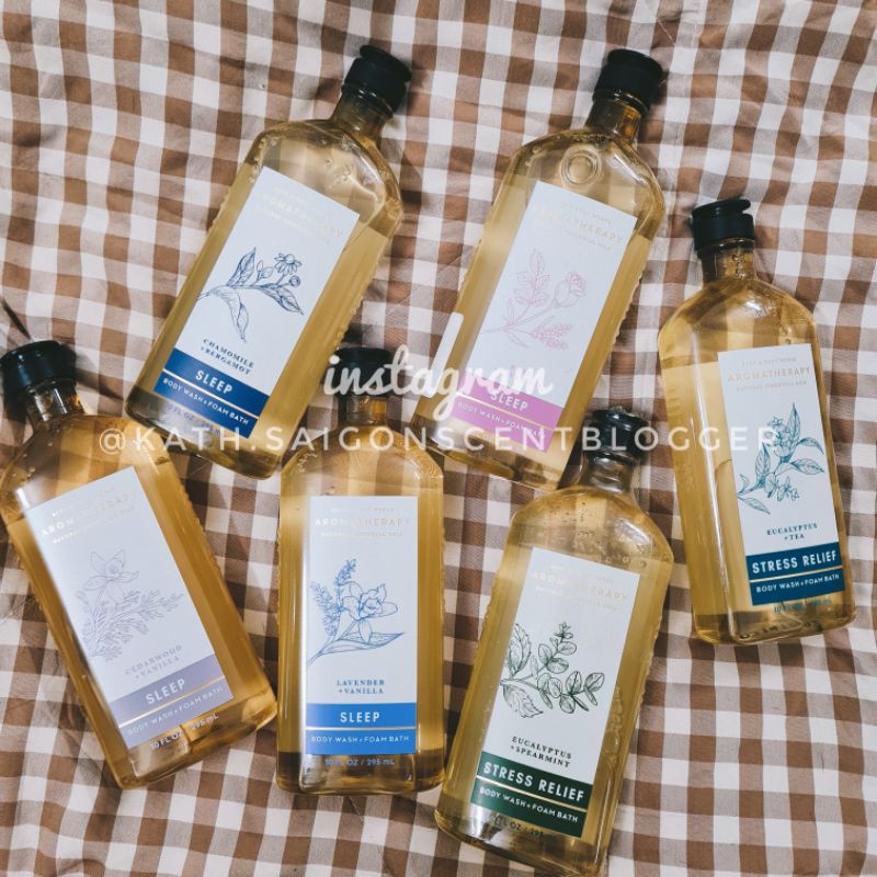 💆🏻 GEL TẮM AROMATHERAPY 🧖🏻‍♂️ - Bath & Body Works
