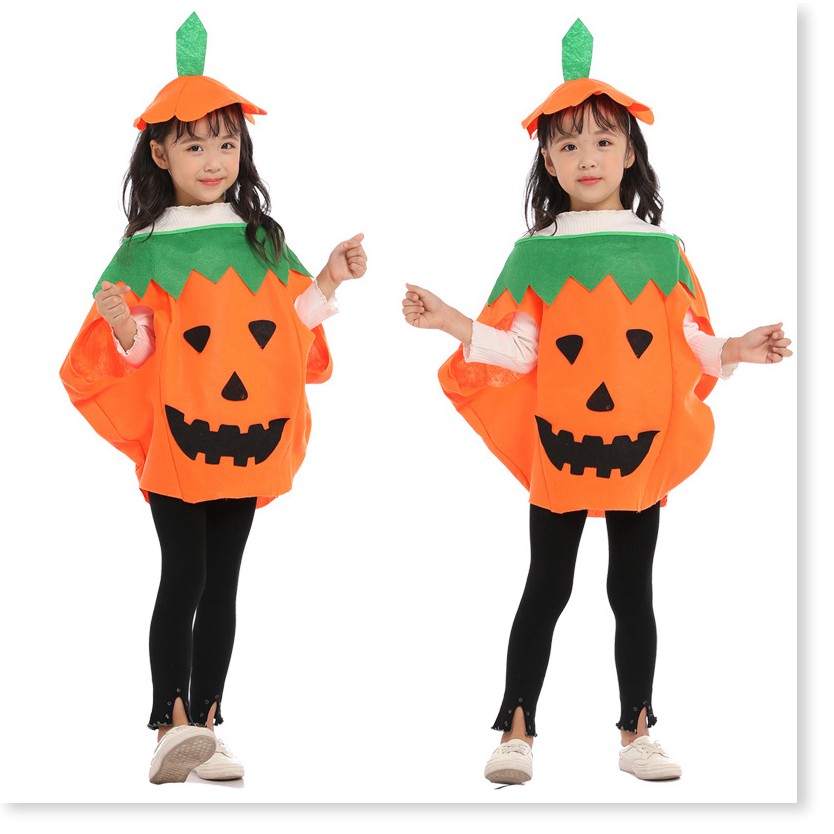 Halloween trang phục bí ngô trang phục trẻ em người lớn
