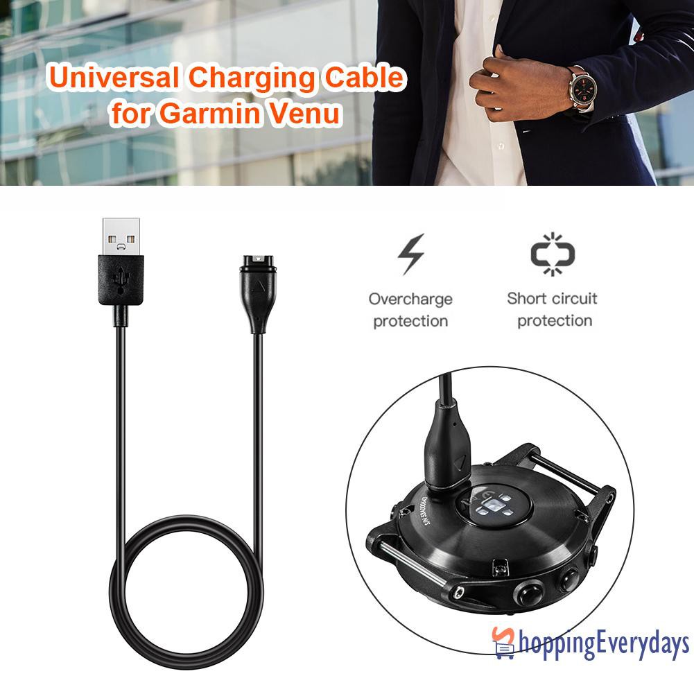 Dây Cáp Sạc Usb 1m Chuyên Dụng Cho Đồng Hồ Thông Minh Garmin Fenix 5s Venu 2