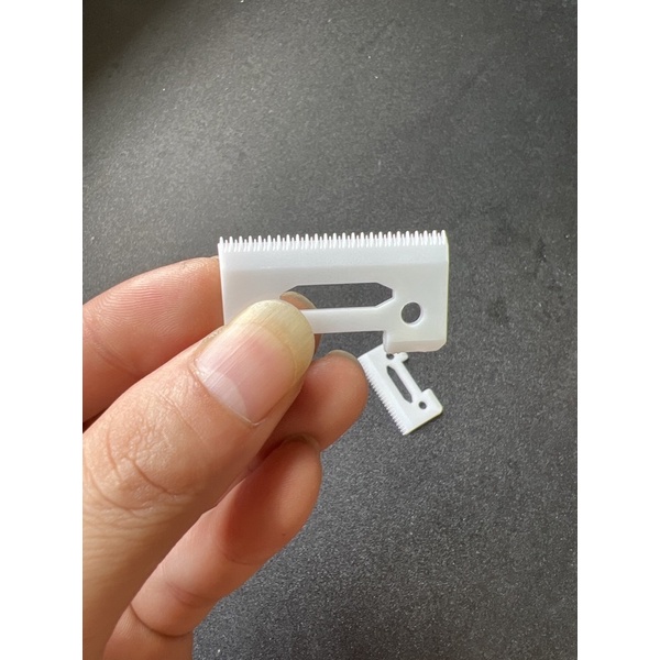 Lưỡi kép sứ tông đơ pin