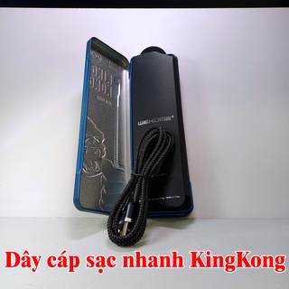 Dây cáp dù sạc nhanh KingKong 3.0A miro chống đứt, chống rối