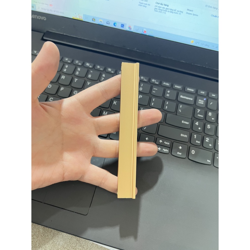 Tay nắm Tủ Bếp,Tay Nắm Tủ Áo, Ngăn Kéo, Tay Nắm Tủ, hợp kim dày dặn,Tay nắm tủ dạng thanh nhôm màu vàng
