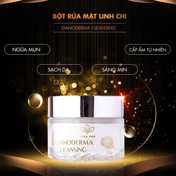 Bột rửa mặt Linh Chi Hana Miss ☘CHÍNH HÃNG☘ an toàn cho mọi loại da | BigBuy360 - bigbuy360.vn