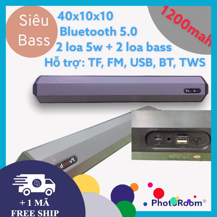 Loa Bluetooth A21 siêu hay bass khoẻ - pin trâu vô đối tầm giá