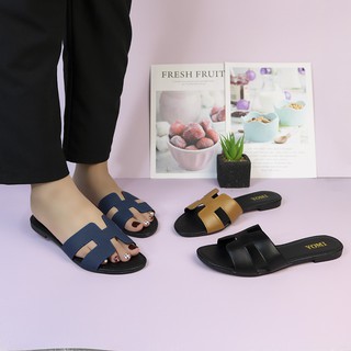 (FREESHIP) Dép bệt thời trang nữ quai ngang chữ H đi học, công sở, đi dạo, đi chơi thường ngày