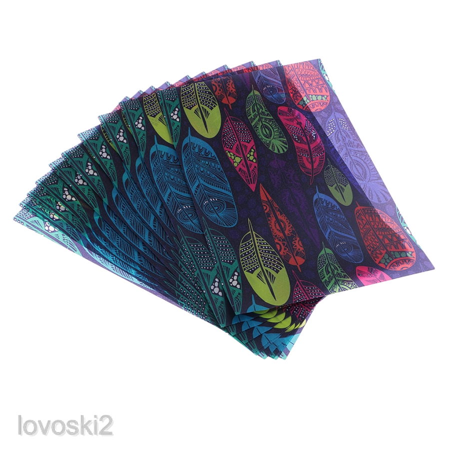 Set 10 Tờ Giấy Sáp Nhiều Màu Sắc Dùng Gói Xà Phòng Thủ Công DIY Lovoski2