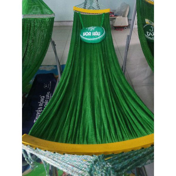 Lưới võng cán nhựa kèm gối cao cấp