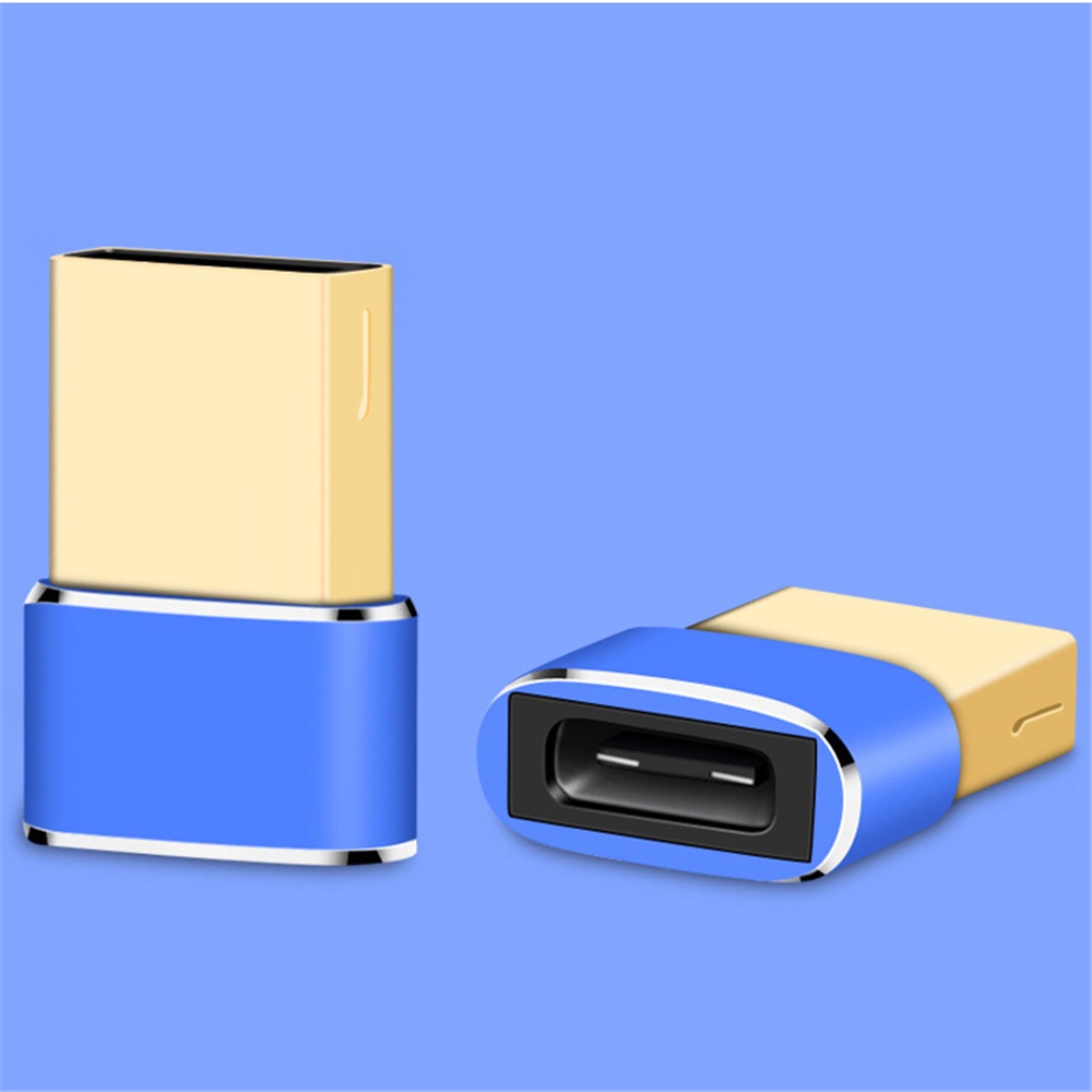 Đầu Chuyển Đổi Otg Micro Usb Sang Type C Bằng Hợp Kim Nhiều Màu Sắc