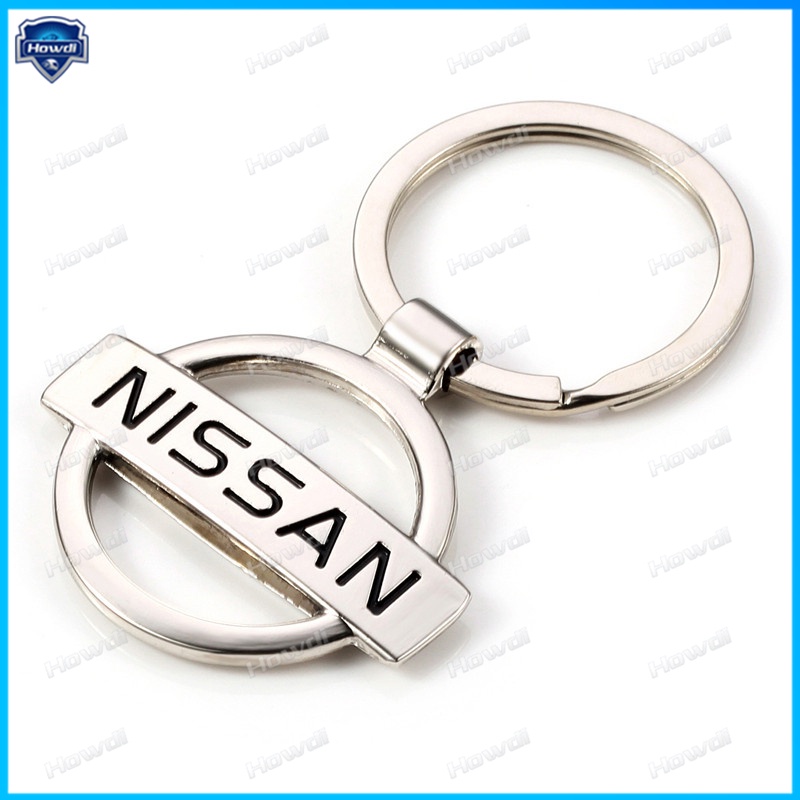 Móc Khóa Bằng Thép Không Gỉ Hình Logo Xe Hơi Đơn Giản Sang Trọng