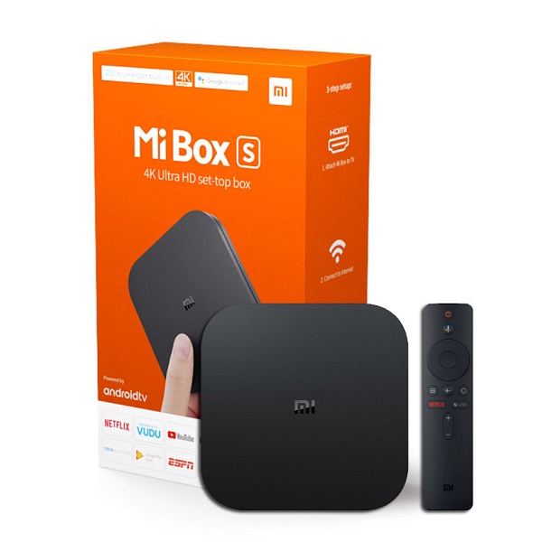 TV Box Xiaomi Mi Box S 4K - Hàng chính hãng, bảo hành 12 tháng