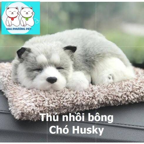 Chó mô hình - Thú bông lõi than hoạt tính khử mùi, lọc không khí
