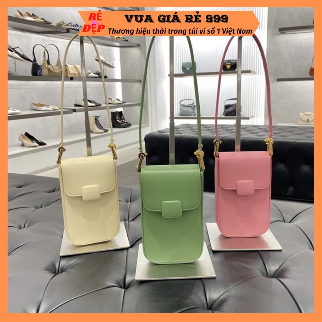 Túi điện thoại nữ CK hàng quảng châu loại đẹp full box đeo chéo đi chơi cao cấp sang trọng DC208