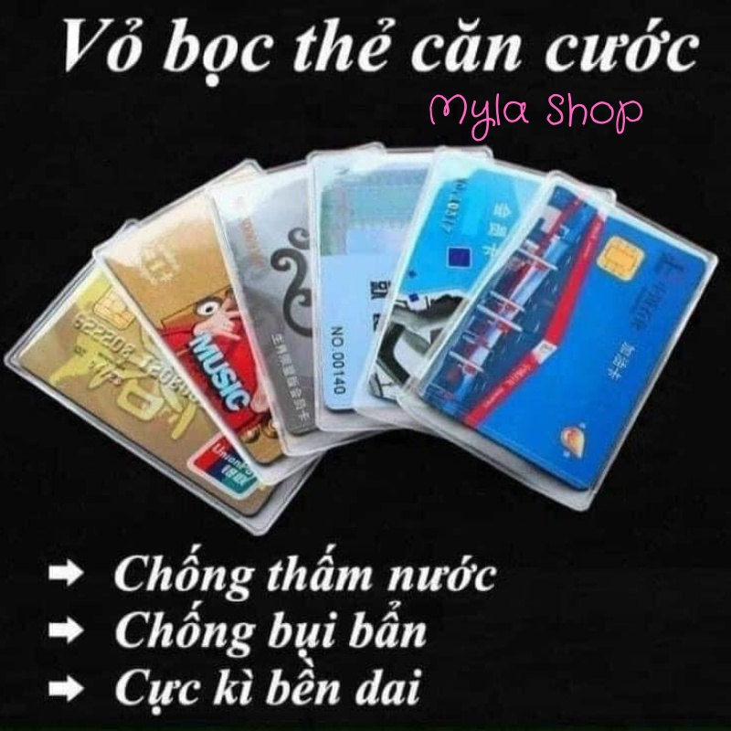 Vỏ Bọc Thẻ Căn Cước  Bọc Thẻ ATM Bảo Vệ Tuyệt Đối
