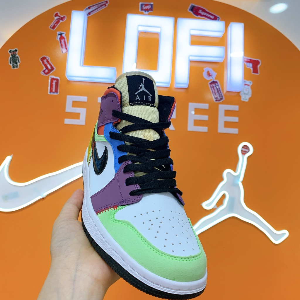 [LOFISTOREE] Giày Sneaker 7 Màu Cao Cổ - Giầy Thể Thao Nam Nữ JD