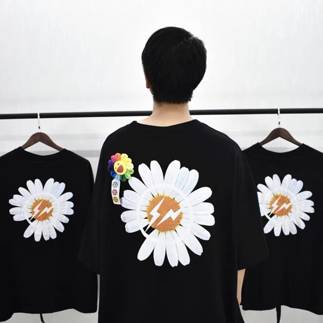 Áo Thun Cotton Nam Nữ Bông Cúc Daisy G Dragon Unisex