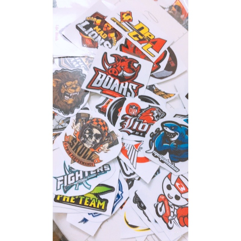 Tem WAVE (50cc-100cc)pha màu siêu mới tem chống phai màu