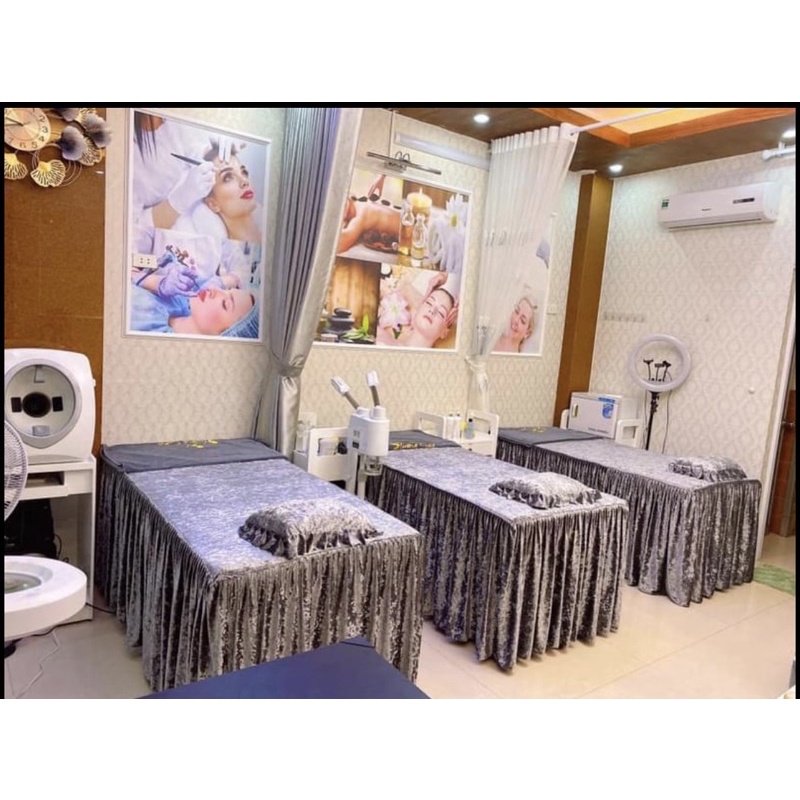 BỘ GA NHUNG NHÁM SPA, PHUM XĂM THẨM MỸ