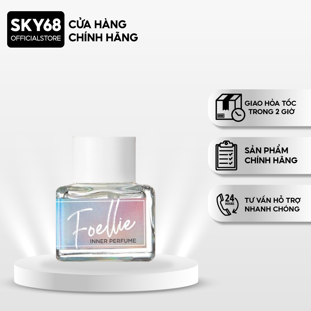 Nước hoa vùng kín hương thơm cực kỳ lãng mạn và gợi cảm Foellie Eau De Innerb Perfume 5ml - Ciel