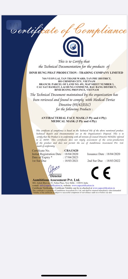 1 HÔP KHAU TRANG Y TE KHÁNH AN ( HỘP 50 CÁI, ĐÓNG BỊCH 10 CÁI ) | BigBuy360 - bigbuy360.vn