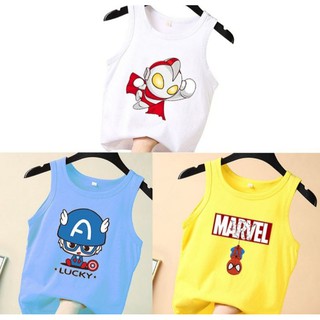 ÁO THUN 3 LỖ SIÊU NHÂN BÉ TRAI BÉ GÁI 