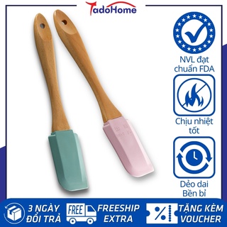 Xẻng nấu ăn silicone cao cấp TadoHome - Xẻng nấu ăn chịu nhiệt, dễ vệ sinh, không gây hại cho sức khỏe