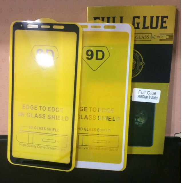 Kính cường lực 9D Full Keo,Full màn galaxy A8 star/A9 star