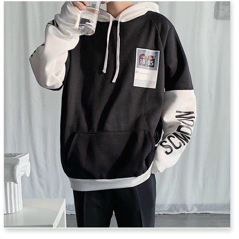 ÁO KHOÁC HOODIE NAM CÁ TÍNH PHỐI MÀU SÀNH ĐIỆU