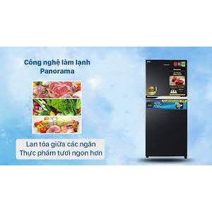 Tủ lạnh Panasonic Inverter 234 lít NR-TV261BPKV Mới 2021 Làm lạnh vòng cung Panorama,Công nghệ kháng khuẩn Ag Clean