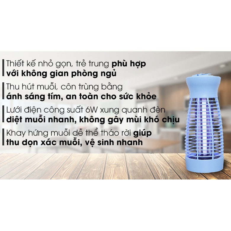 [FREESHIP❤️]Đèn diệt côn trùng đa năng Comet CM069