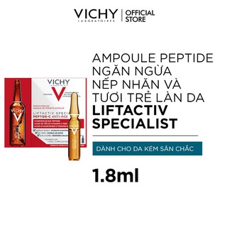 [HB GIFT][Hàng Tặng Không Bán] Dưỡng chất Ampoule Peptide C cô đặc Liftactiv Specialist Peptide-C Vichy 1.8ml