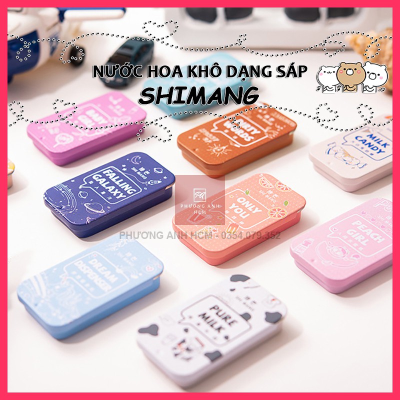 Nước Hoa Khô Dạng Sáp Thơm SHIMANG - Nước Hoa Khô Mini Bỏ Túi SHI MANG | BigBuy360 - bigbuy360.vn