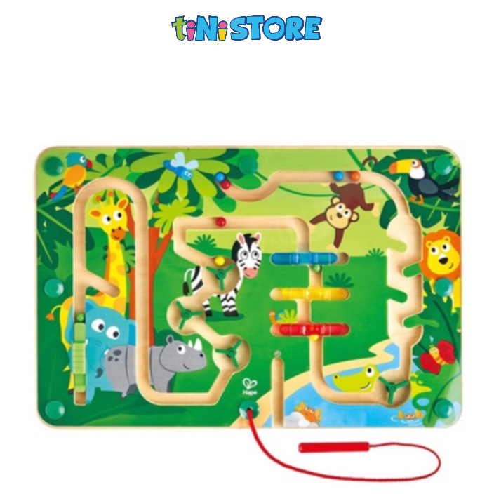tiNiStore-Đồ chơi gỗ hape mê cung rừng xanh tiNiToy E1714A