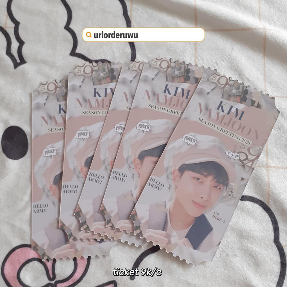 [ CÓ SẴN ] TICKET NAMJOON