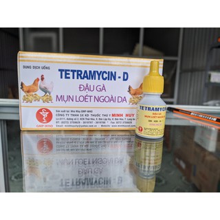 Tetrammycin 1 lo x10ml đậu gà