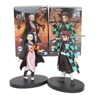 Người mẫu: Kimetsu no Yaiba Kamado Tanjirou's Chị Kamado Nezuko Tượng Hình KamadoTanjirou
