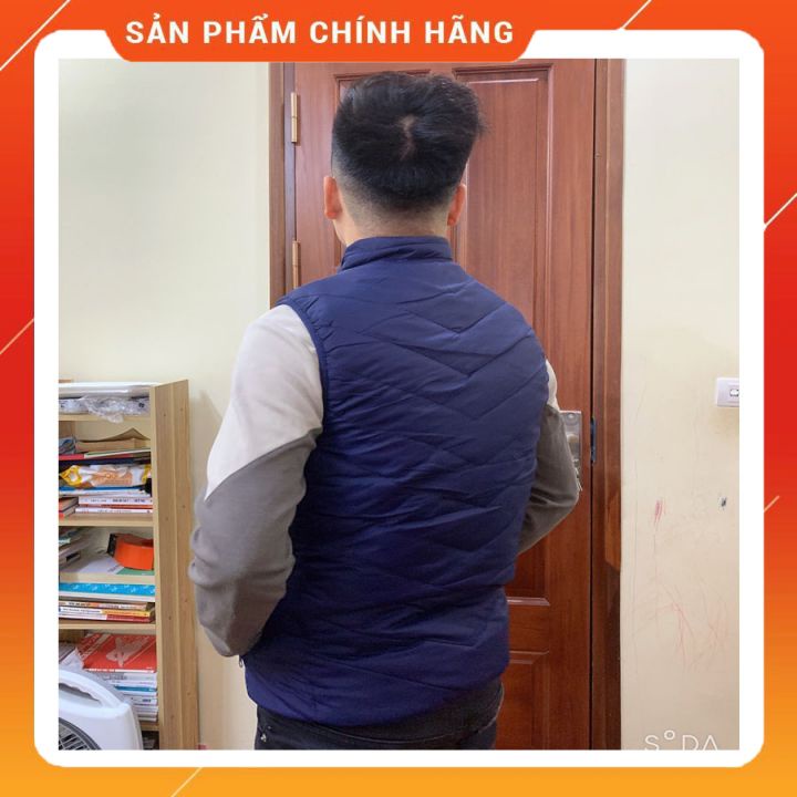 Áo Sưởi Ấm Nhật Bản 9 Điểm Nóng, Bộ Áo Sưởi Ám Mấu 2021, Sản Phẩm Áo Phao Ghi Lê Có Chế Độ Sưởi Ấm