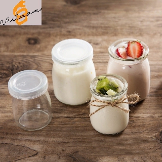 Set 12 Hũ Thủy Tinh Nắp Nhựa 100ml Đựng Sữa Chua Cao Cấp...