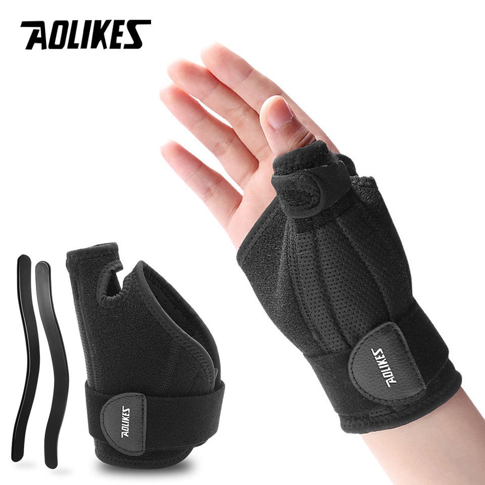 Aolikes 1 Đai Bảo Vệ Khớp Ngón Tay Cái Giảm Đau Bằng Bong Gân Khi Dùng Bàn Phím