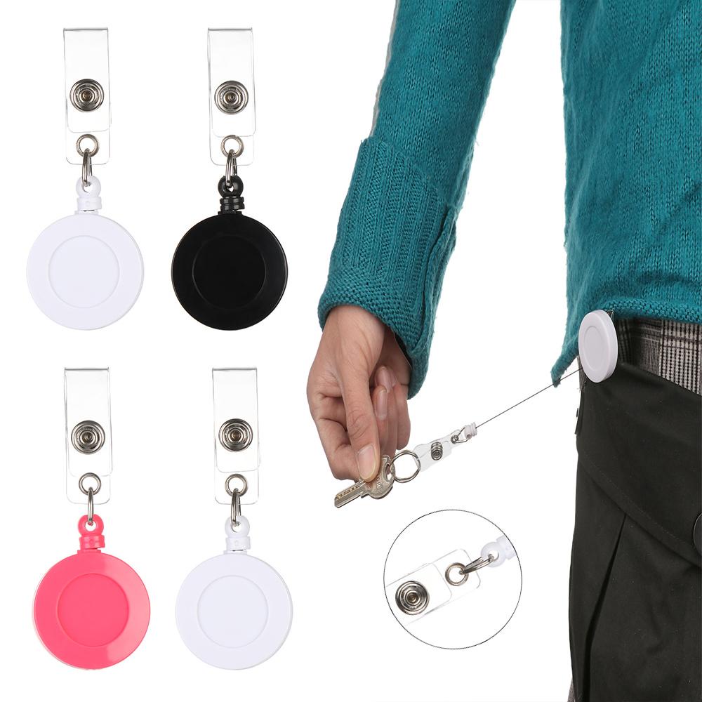 Móc Treo Huy Hiệu Dạng Cuộn Tròn Thời Trang Sáng Tạo Có Thể Thu Gọn