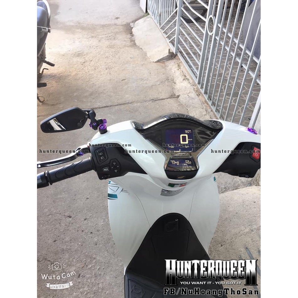 Tem rời dán xe SH 2020 màu trắng. Tem xanh ngọc, chỉnh sửa theo yêu cầu
