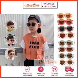 Kính râm Trẻ Em Dorastore - Kính mắt thời trang cho Bé Trai/gái chống tia cực tím UV400,chống bức xạ Phong Cách Hàn Quốc