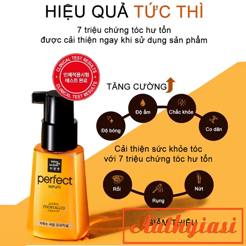 Tinh chất dưỡng tóc Missen Miseen Scene Damage Hair Care Perfect Serum [ Size to 80ml ] | BigBuy360 - bigbuy360.vn